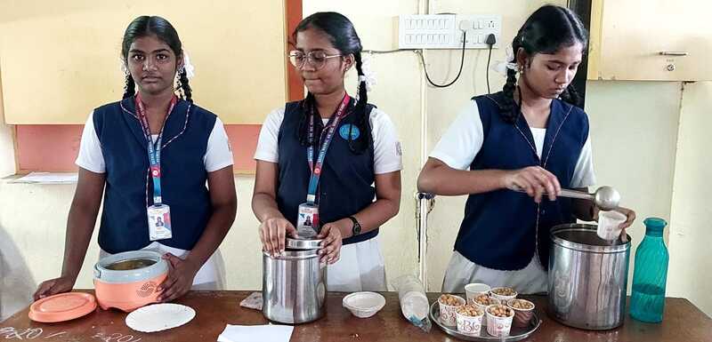 Food Fest 2025 – Students Preparing Ingredients