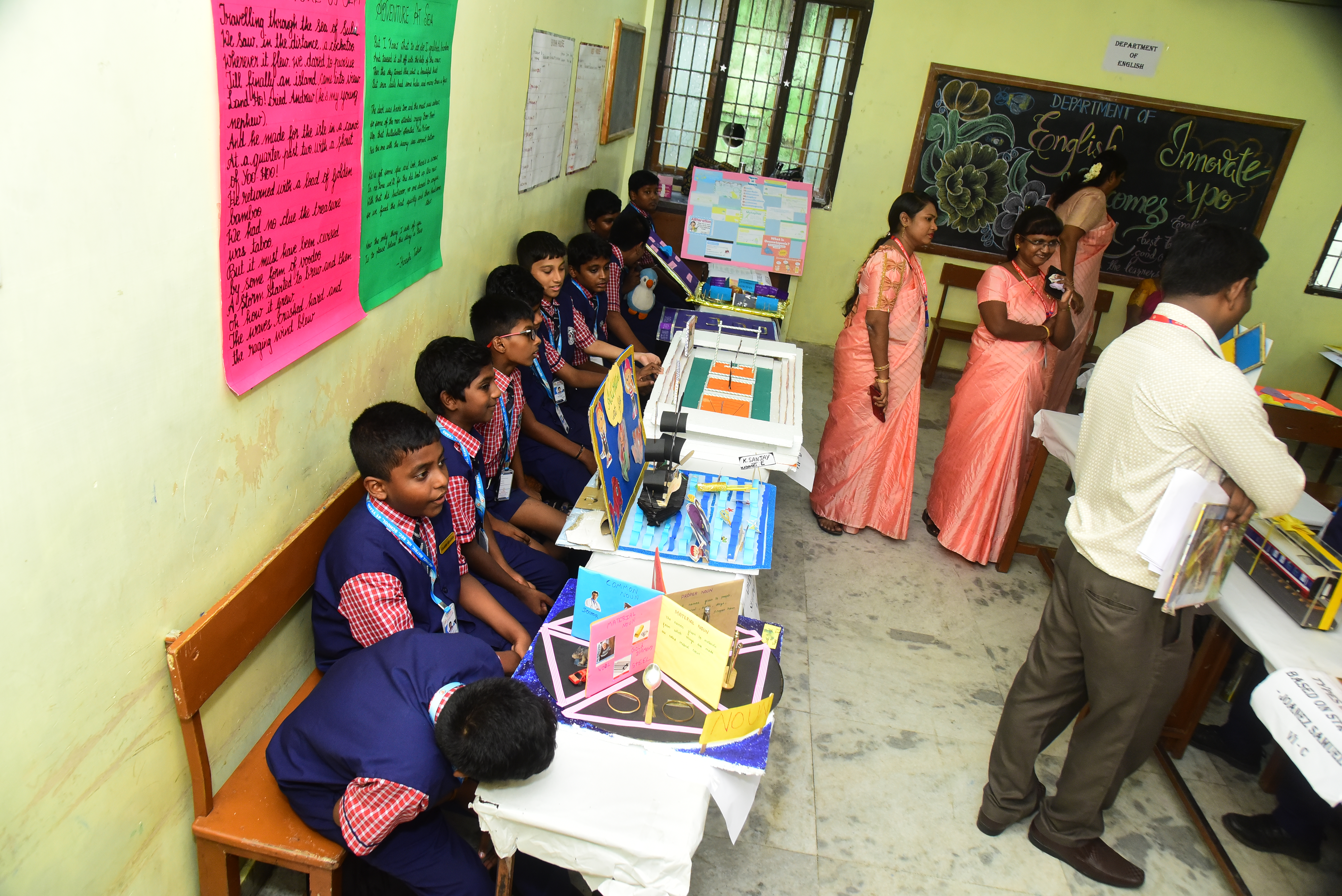Teachers Assessing Projects